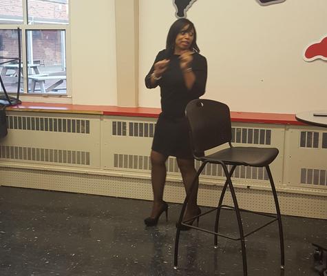 Black Women wearing Black Stockings, Tights, Pantyhose 
