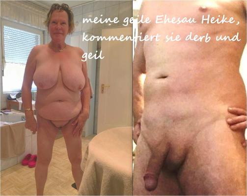 Ehefrau Heike ist Freiwild und Wichsvorlage