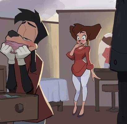 [Amugea] Peg X Max Caught (Goof Troop) (Ongoing)