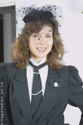 Lorraine in a veil