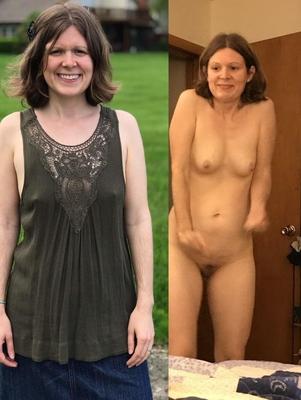 dressed undressed mature sluts