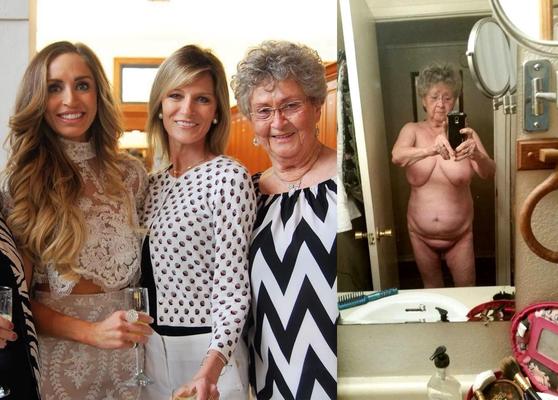 Pic where the Granny is the hottest babe 