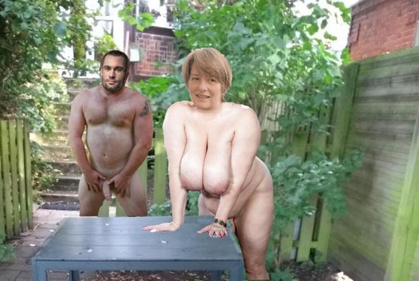 He has become our housemate and loves sex in the garden