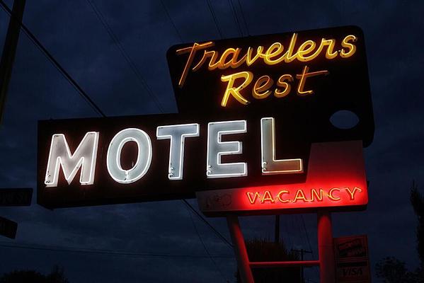 Theresia Whore at the Traveler's Rest Motel