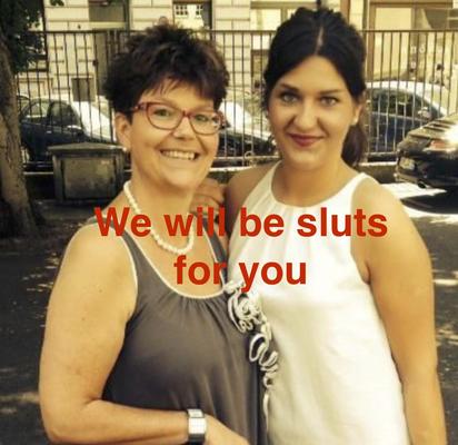 Sexy Sluts mom daughter Julia n Bettina fucked