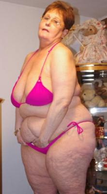 Fat granny Sissysick wants so bad 