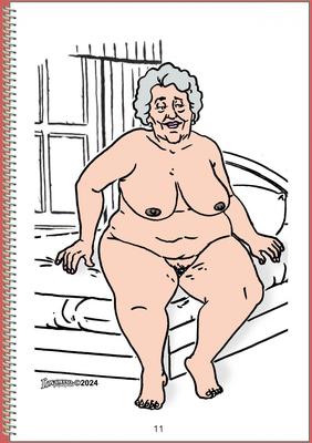 Melhor arte de avó gordura sacanagem