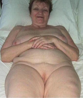 Naked on the bed