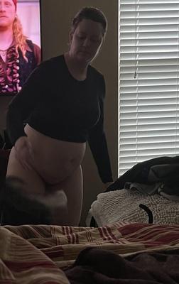 Fat Fuckpig Carrie Lynn Spied on Before and after Pussy Pounding