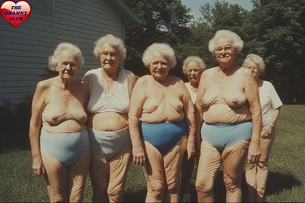 Grannies Day Out в синем