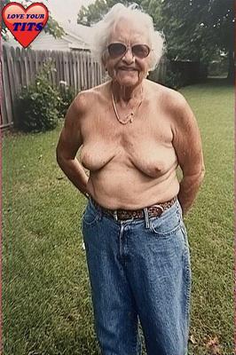 BLUE JEANS and GRANNY BOSOMS.....