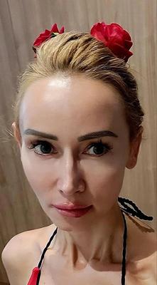 sexy busty slim mature slut