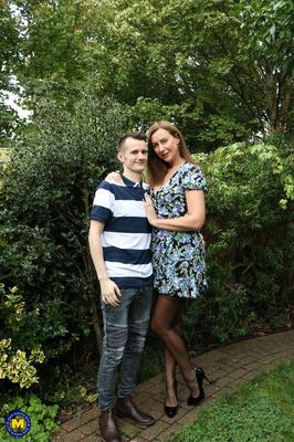 Jo out and about with friends