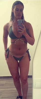 Maria curvy muscular fat tits MILF spread her far & wide
