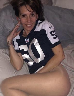 Dallas Cowboy fans in pantyhose then some