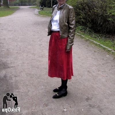 Fickopas Alte Nachbarin im Park Eingeladen